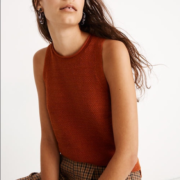 Madewell Tops - NWT ⭐️ Madewell Norris Sweater Tank